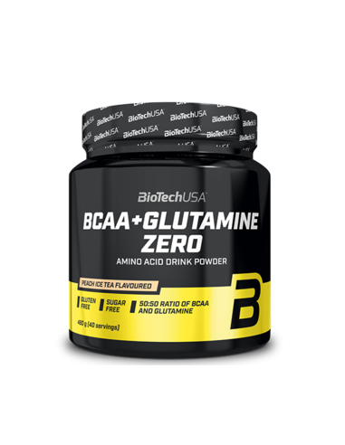 BCAA + GLUTAMINE ZERO BiotechUsa - 480gr