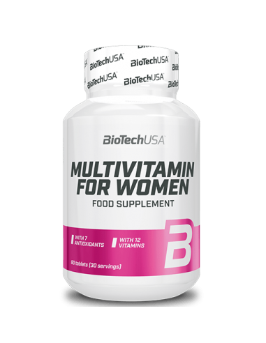 MULTIVITAMIN FOR WOMEN BiotechUsa - 60 tabs
