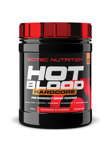 HOT BLOOD HARDCORE Scitec Nutrition - 375 GR