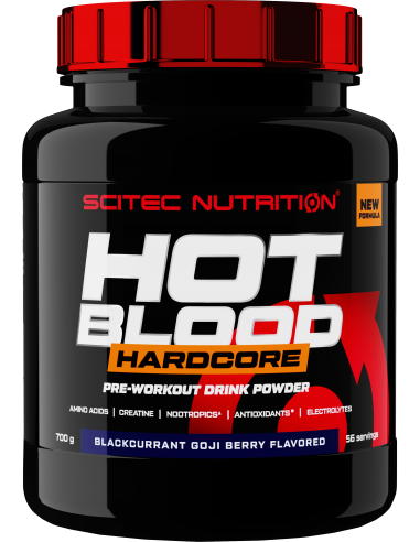 HOT BLOOD HARDCORE Scitec Nutrition - 700 GR