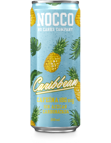 NOCCO Caribbean - 330 ml (Caja 24 ud)