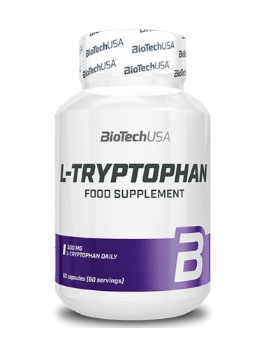 L-TRYPTOPHAN BiotechUsa - 60 caps