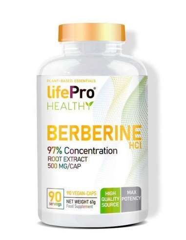BERBERINE HCI 97% Life Pro - 90 vegan caps