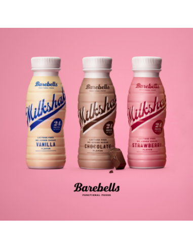 BAREBELLS MILKSHAKE Strawberry - 330 ML