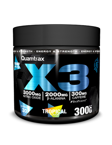 X3 PREWORKOUT Quamtrax - 300gr