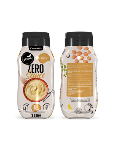 SALSA MAYONESA ZERO  Quamtrax - 330 ml
