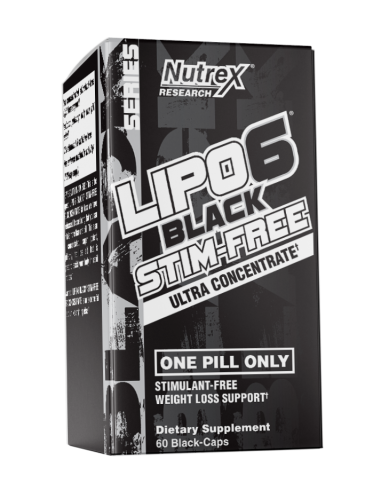 LIPO-6 BLACK "STIM FREE" Nutrex - 60 Caps