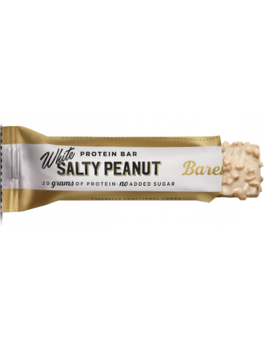 BAREBELLS BAR White Choco & Salty Peanut - 55 gr (Caja 12ud)