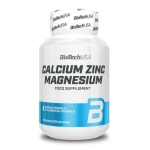CALCIO ZINC MAGNESIO BiotechUSA - 100 tabs