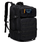 MOCHILA TACTICA No Pain No Gain - Negra 45 L