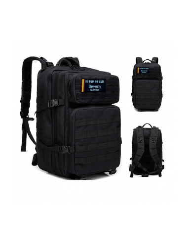 MOCHILA TACTICA No Pain No Gain - Negra 45 L