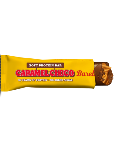 BAREBELLS BAR Soft Caramel Choco - 55 gr (Caja 12ud)