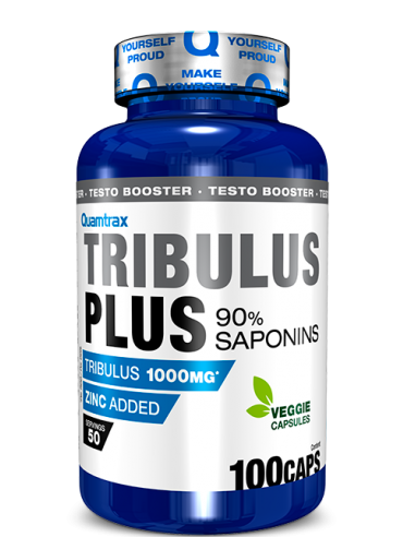 TRIBULUS PLUS New! 90% Saponina Quamtrax - 100 Tabs