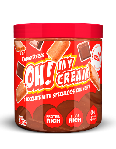 CHOCO & SPECULOOS CRUNCHY OH MY CREAM Quamtrax - 250 gr