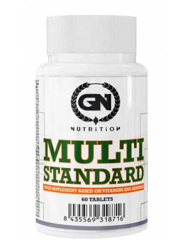 MULTISTANDARD VITAMINS & MINERALS Gn Nutrition - 60 tabs