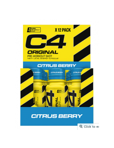 C4 PRE WORK OUT SHOT Cellucor - 60ml