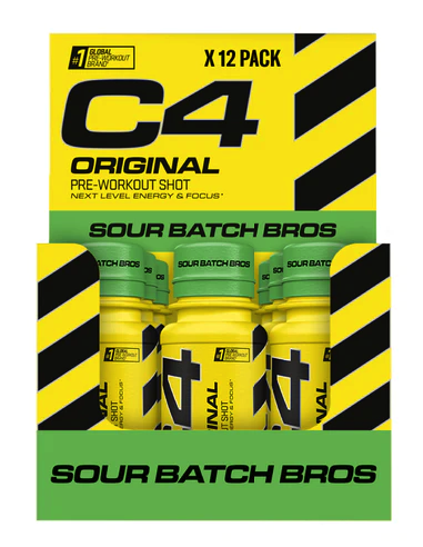 C4 PRE WORK OUT SHOT Cellucor - 60ml (Caja 12 ud)