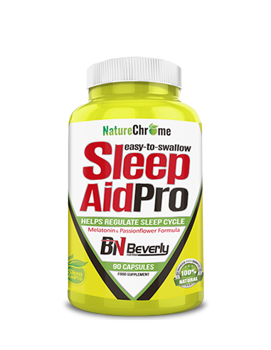 SLEEP AID PRO Melatonina y Pasiflora Beverly - 90 caps