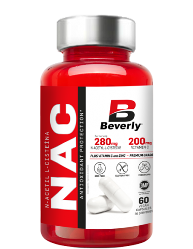 NAC N-Acetil Cisteina Beverly - 60 caps