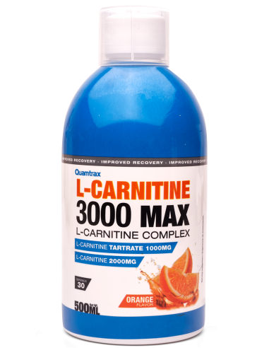 L-CARNITINA 3000 MAX Quamtrax - 500 ml