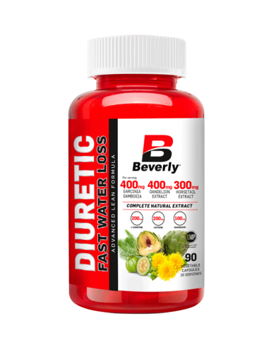 DIURETIC FAST WATER LOSS Beverly Nutrition - 90 caps