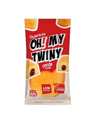 OH MY TWINY Cacao Relleno Quamtrax - 50 gr (Caja 12 Unidades)