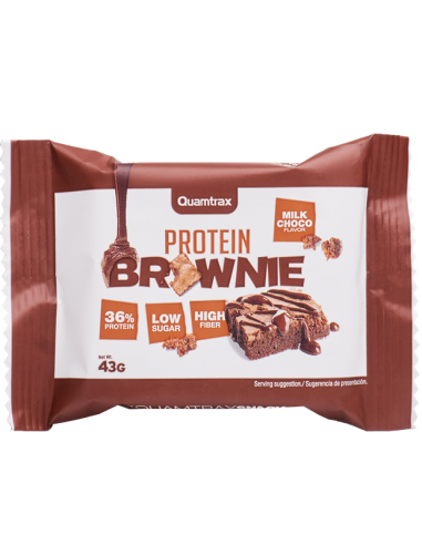 PROTEIN BROWNIE Quamtrax - 43 gr