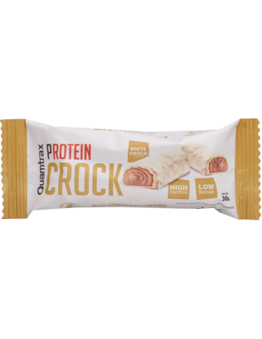 PROTEIN CROCK Choco Blanco Quamtrax - 30 gr