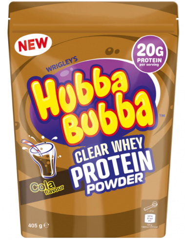 HUBBA BUBBA CLEAR WHEY **Cola** Mars Protein - 405 gr
