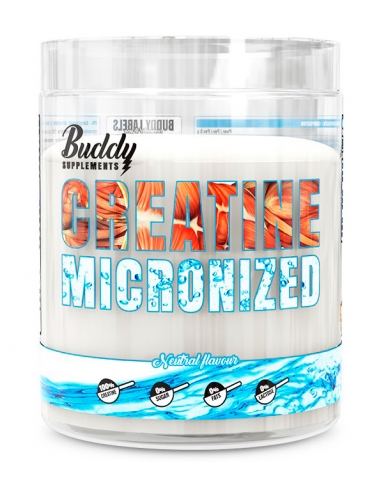 100% PURE CREATINE MICRONIZED Buddy Supplements - 500 gr