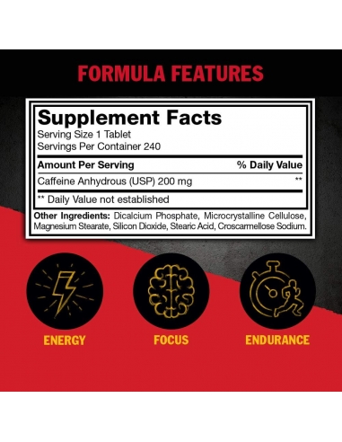 CAFFEINE MUTANT SERIES Mutant - 240 tabs