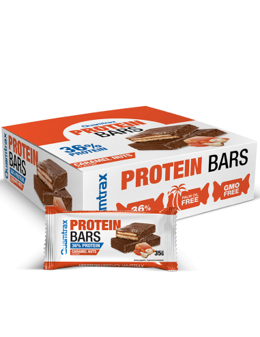 PROTEIN BAR Quamtrax - 35gr (Caja 32ud)