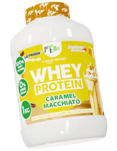 WHEY PROTEIN CARAMEL MACCHIATO Protella - 1kg