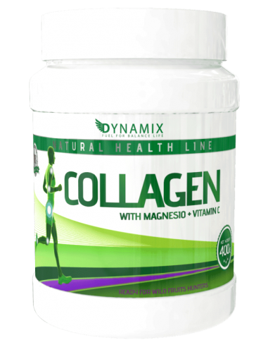 COLLAGEN WHITH MAGNESIO + VITAMIN C Dynamix - 400 gr