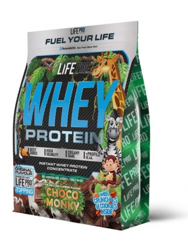 WHEY CHOCO MONKY Bag Edition Life Pro - 1 kg