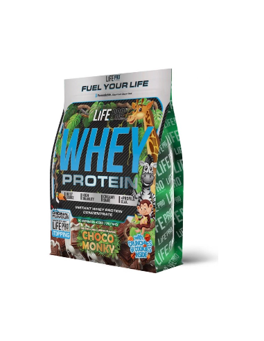 WHEY CHOCO MONKY Bag Edition Life Pro - 2 kg