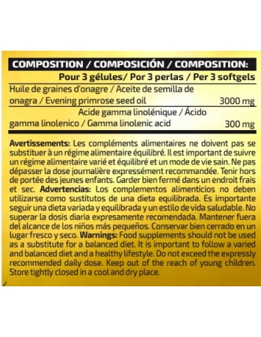 ACEITE DE ONAGRA Evening Primrose io.Genix - 90...