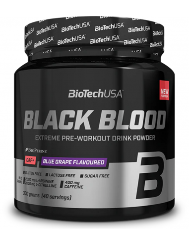 BLACK BLOOD CAF+ BiotechUsa - 330 gr