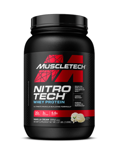 NITRO TECH WHEY PROTEIN Muscletech - 907 gr