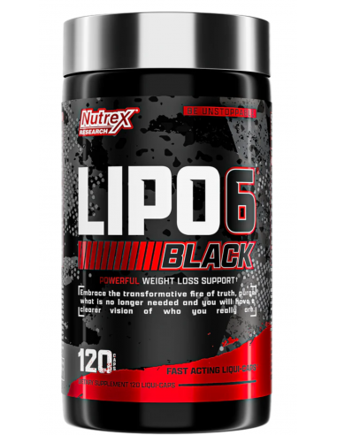 LIPO-6 BLACK NEW!!! Nutrex - 120 Caps