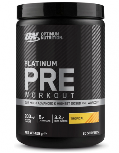 PRE WORK PLATINUM PUMP Optimum Nutrition - 420 gr