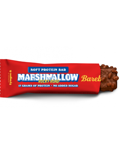 BAREBELLS BAR Marshmallow Rocky Road - 55 gr (Caja 12ud)