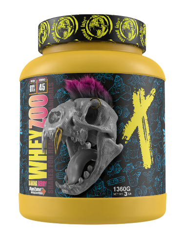 WHEY ZOO WPC80 3 LB Zoomad Labs  - 45 serv