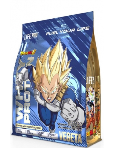WHEY DRAGON BALL Super Limited Edition VEGETA Life Pro - 900gr