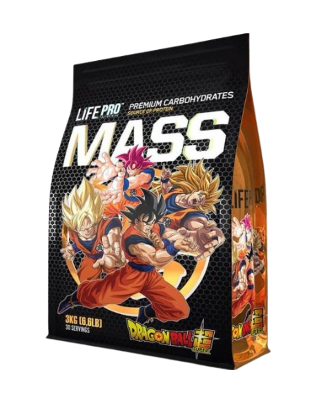 MASS GAINER DRAGON BALL Super Limited Edition Life Pro - 3kg Gluten Free