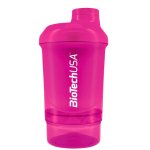 SHAKER NANO WAVE Doble Compartimento BiotechUSA - 300 ml