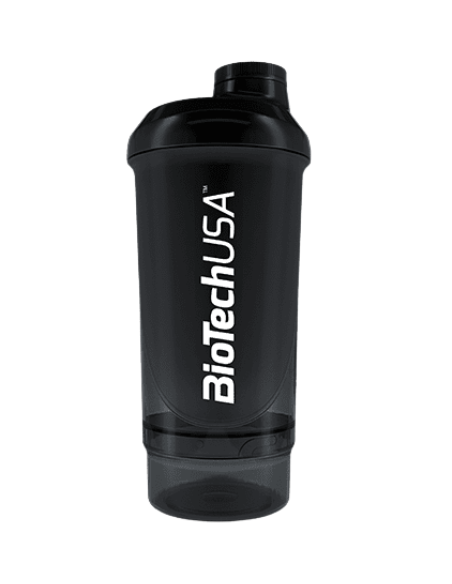 SHAKER WAVE Doble Compartimento BiotechUSA - 500 + 150 ml