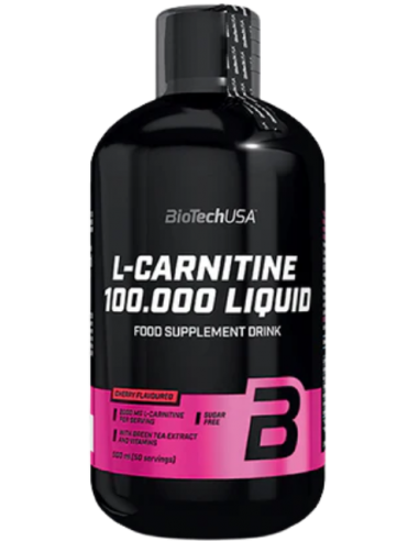L-CARNITINE 100.000 LIQUID BiotechUsa  - 500 ml