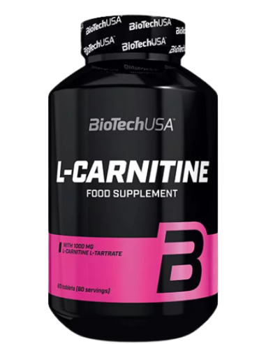 L-CARNITINE 1000 BiotechUsa  - 60 tabs