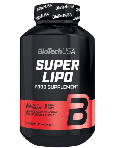 SUPER LIPO BiotechUsa - 120 tabs
